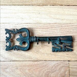 Vintage Brass Key Holder